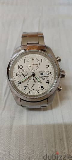 CERTINA DS Pilot Day Date Automatic Chronograph Ref. 674.7159. 42