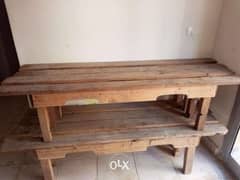 مقاعد خشبية 0