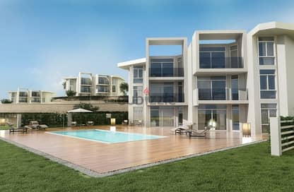Fully finished Chalet ultra modern with ACs in Ain sokhna in El-Galala City | Il Monte Galala | Crystal lagoon panoramic view with 980k down payment 0
