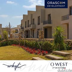 Prime villa opportunity on installment plan in O West project, October