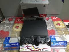 PS3 slim with original controllers