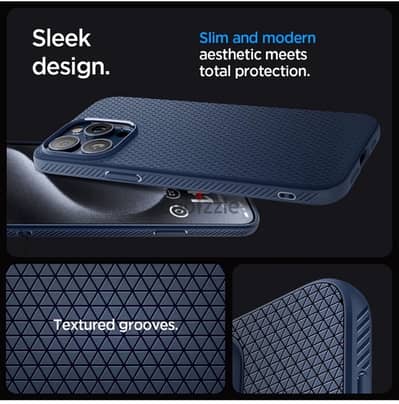 Spigen iphone 15 Pro Max and lens protector ESR