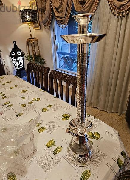 silver shisha Lebanon  siom brand 5