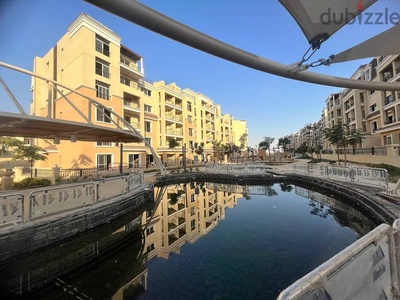Apartment for sale, 3 rooms, open view on landscape, in Sarai Compound, by Misr City Company, Mostakbal City 0