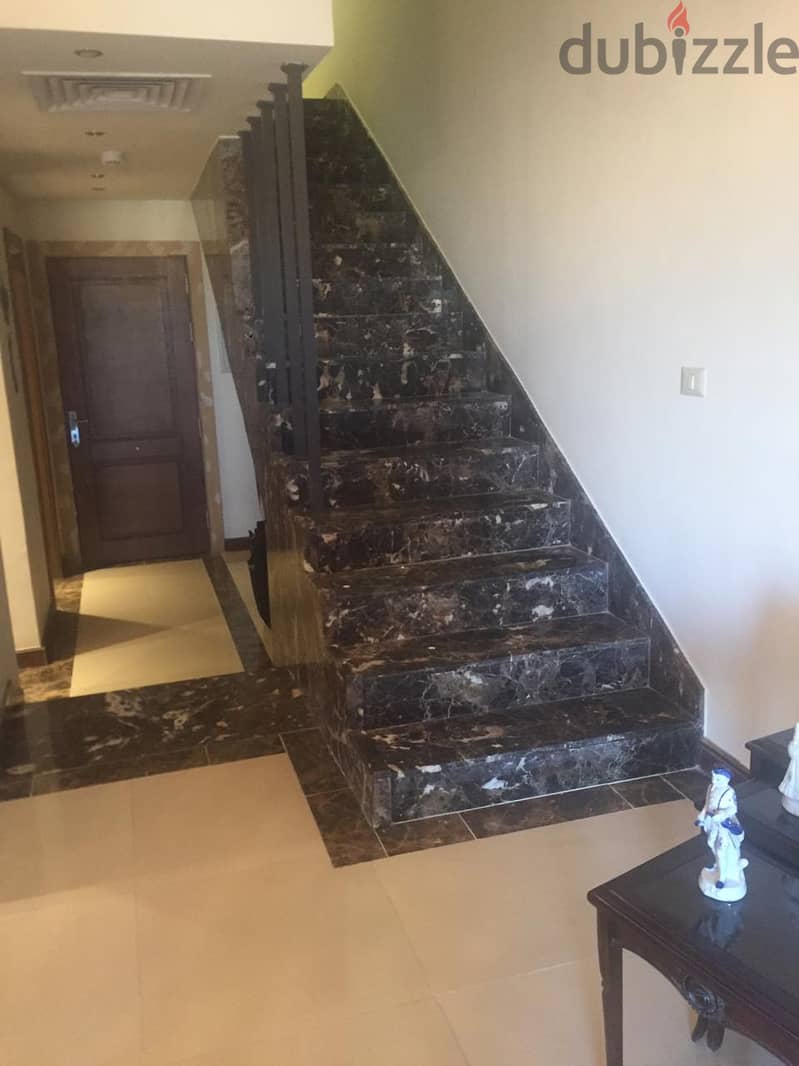 Porto New Cairo modern furnished duplex at the price of a 6
