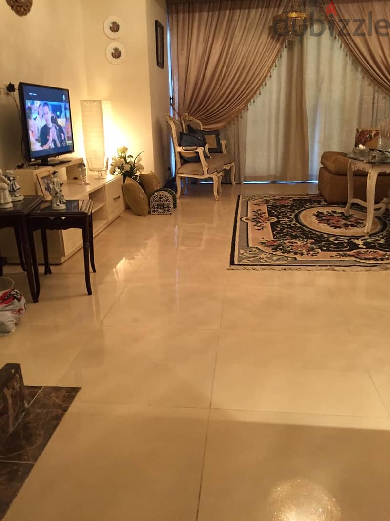Porto New Cairo modern furnished duplex at the price of a 14
