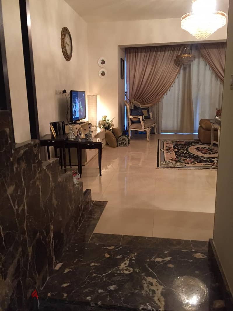 Porto New Cairo modern furnished duplex at the price of a 15