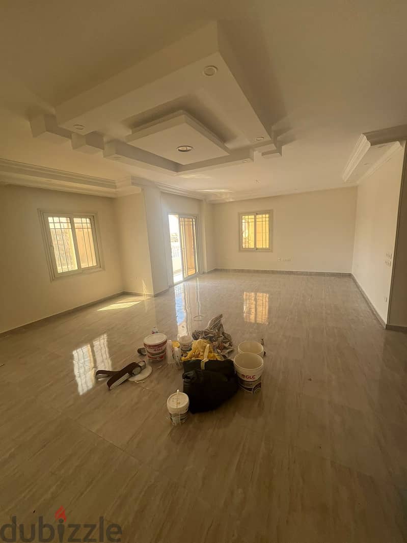 Apartment for rent, residential or administrative, in the compound on the main Mohamed Naguib axis and Diyar Al Mukhabarat Compound   Super deluxe fin 1