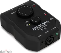 كارت صوت Zoom U22 بمدخل XLR شبه جديد