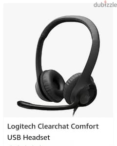 سماعه لوچيتك USB / Logitech Clearchat Comfort USB Headset