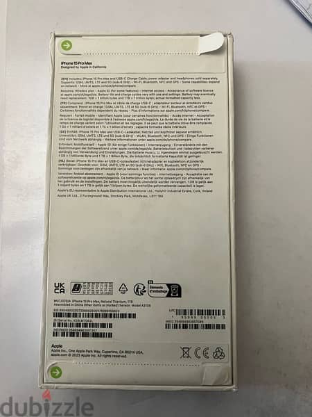 New sealed iPhone 15 Pro Max 1 TB 1