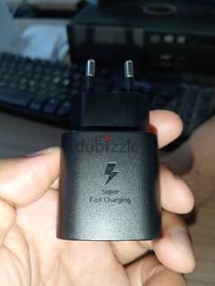 made in Vietnam. . . . Samsung charger 25w