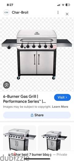 charbroil 7 burners grill