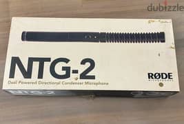 Rode NTG-2 Multi-Powered Shotgun Microphone Black NTG2