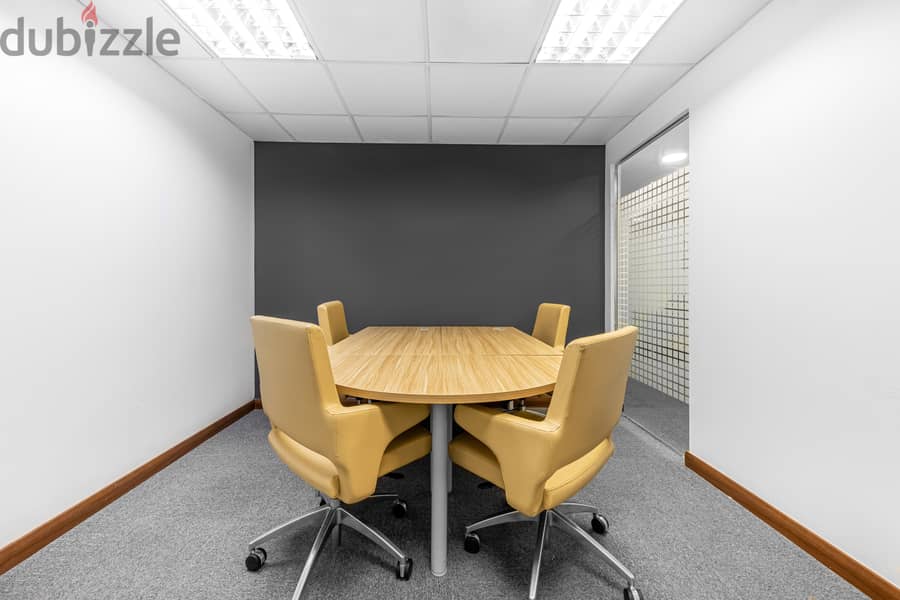 Private office space for 5 persons in Arkan Plaza 4
