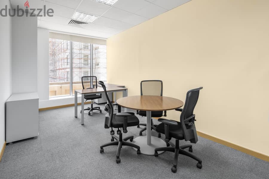 Open plan office space for 10 persons in Raya Offices 133 3