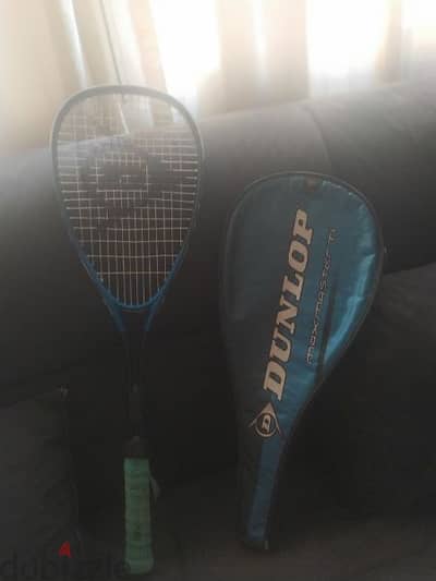 squah racquet Dunlop with grab