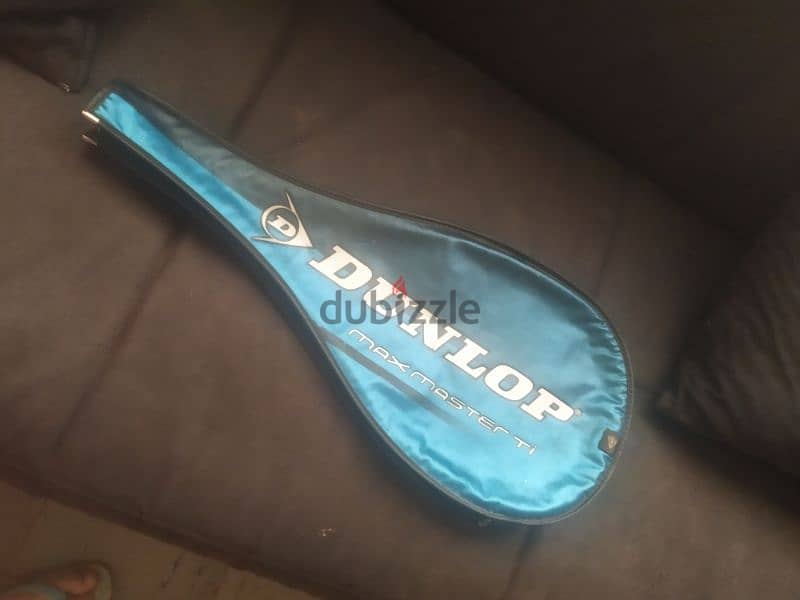 squah racquet Dunlop with grab 1