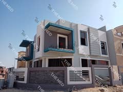 Independent villa for sale, semi-finished,ready to move, in Palm Villa Compound, 6 October