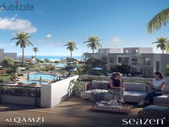 Own a fully finished twinhouse with air conditioners, Sea View, with a 10% down payment in Seazen North Coast - Real Estate Developer Al Qamzi