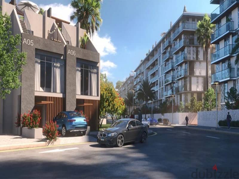Fully Finished Corner Townhouse for sale with Discount at Montenapoleone, Mostakbal City مونتي نابوليوني 1