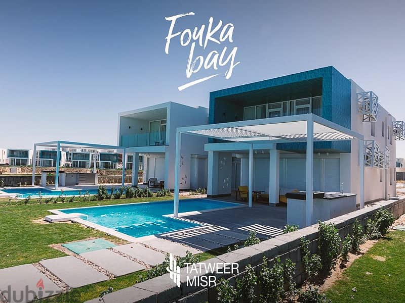 Pay 5% down payment and Own Chalet in Fouka Bay finished+ installments for 8 years 6