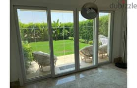 Apartment with private garden for sale in Sarai Compound in Mostakbal City and Sur in Sur with Madinaty