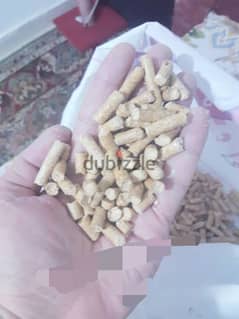 طن رمل خشبي عبوات ١٥كجم wood pellet