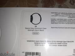 Apple Watch SE GPS, Aluminium Case with Sport Band