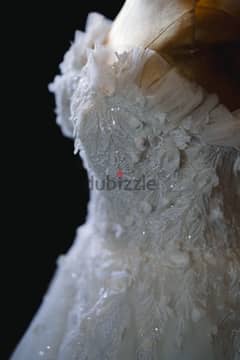 Royal wedding dress used for one time