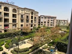 garden view apartment for rent (with kitchen & ac's) in mivida new cairo 0