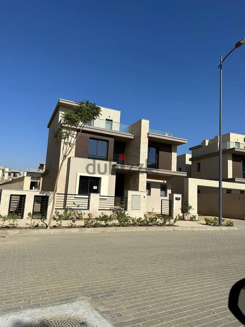 independent villa for sale fully finished with lagoon view from sodic in the estate in sheikh zayed in installments 3