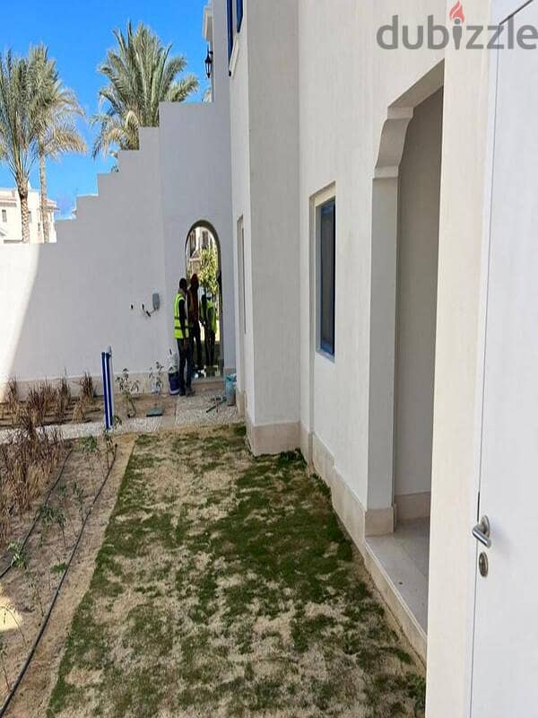 شاليه للبيع متشطب بالكامل في جريك مراسي الساحل الشمالي  بحديقة خاصة في موقع متميز جدا  Greek Village Marassi 1