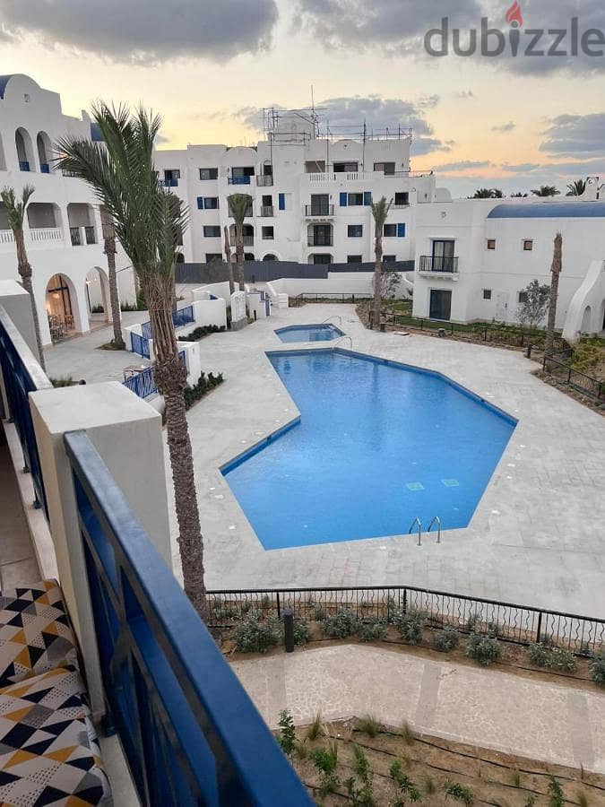 شاليه للبيع متشطب بالكامل في جريك مراسي الساحل الشمالي  بحديقة خاصة في موقع متميز جدا  Greek Village Marassi 6