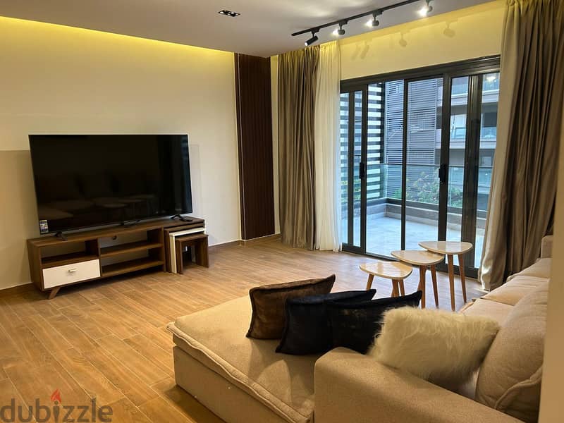 Hotel-Style Apartment with Wide Garden View for Rent in Madinaty 12