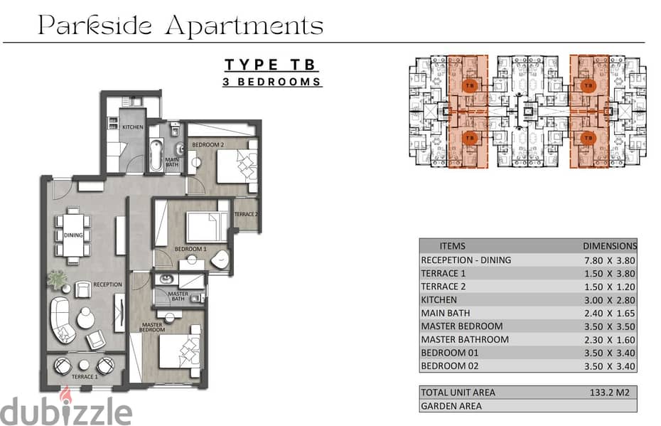 "Get 40% Cash Off Your Dream Apartment at Parkside View, Maadi's Finest Compound in El Shorouk!" 2