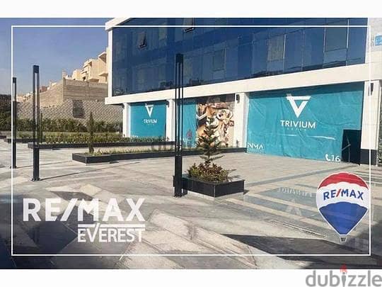 Office 75m for rent in Trivium mall ElSheikh Zayed 1