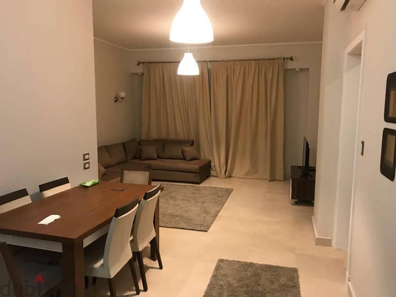 unique studio with terrace for rent - fully furnished - in village gate compound beside the auc  ستديو للايجار مفروش بكمبوند فيلدج جيت بالم هيلز 2