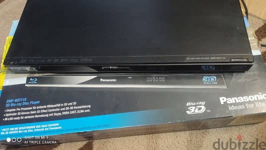 Panasonic Blu Ray 3d player