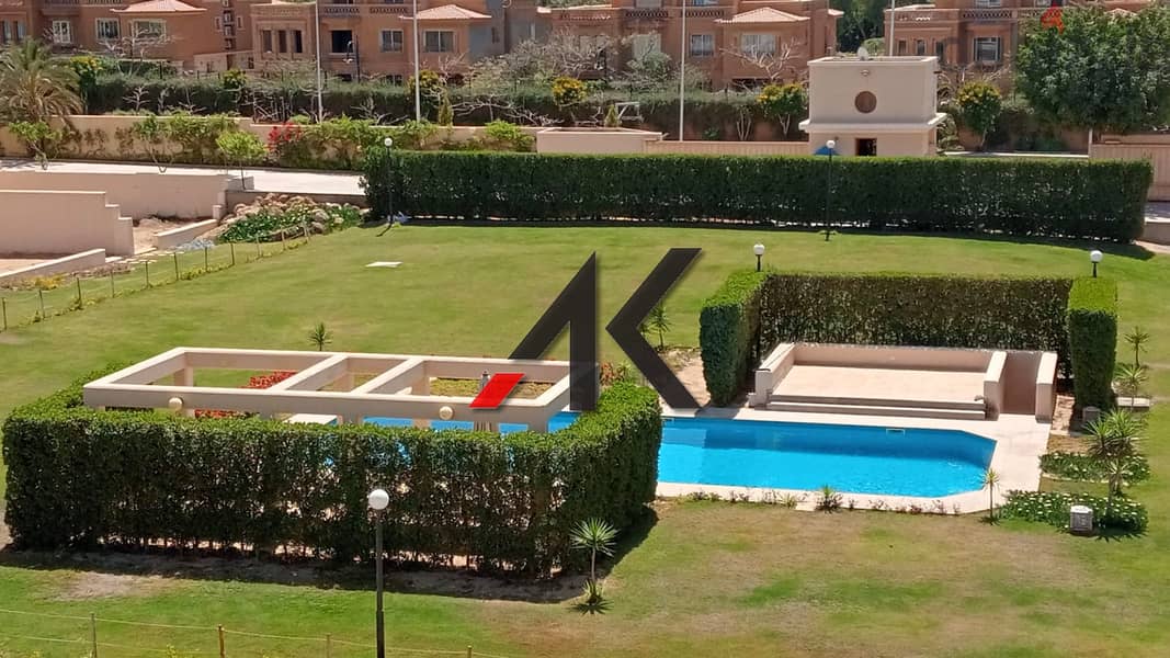 Luxury Furnished Twin House For Rent in Top View compound - New Cairo 16