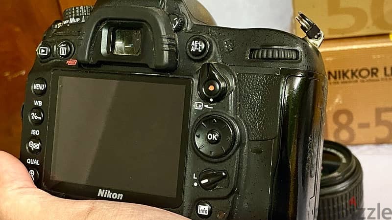 كاميرا نيكون - d7000 nikon camera وعدستين والعلب 9