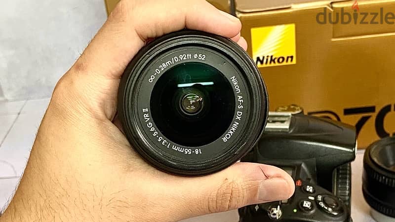 كاميرا نيكون - d7000 nikon camera وعدستين والعلب 13