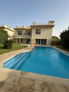 For Rent Villa With Swimming Pool in Compound Katameya Heights