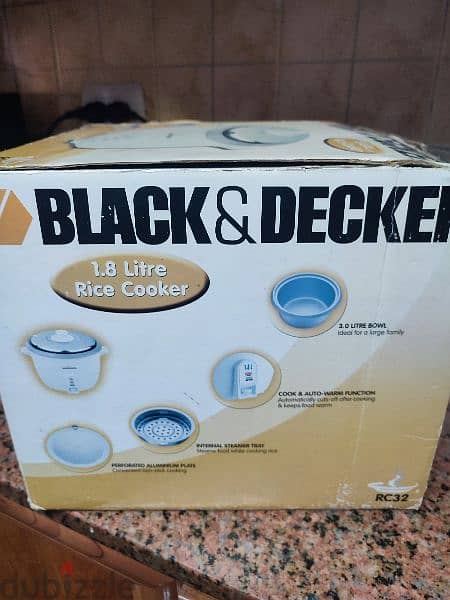 حله بخار ورز بالكهرباء وارد الكويت Black@Decker 2