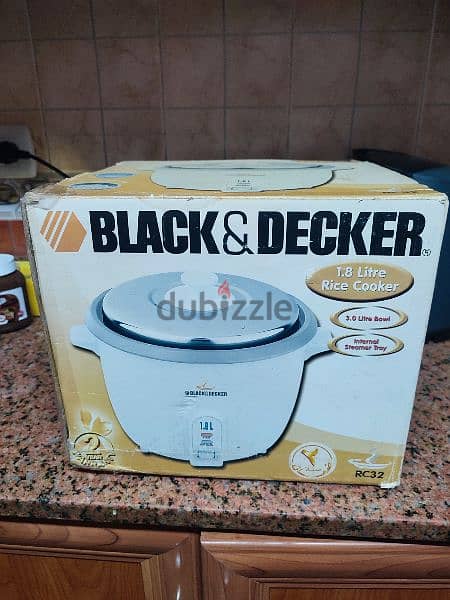 حله بخار ورز بالكهرباء وارد الكويت Black@Decker 3