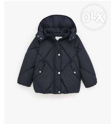 ZARA lined puffer coat for Girls