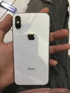 iphone x 256G silver 0