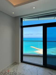An apartment in The Gate, El Alamein Towers, ready to move with a view of the sea and the entire city of El Alamein from the top of the tower