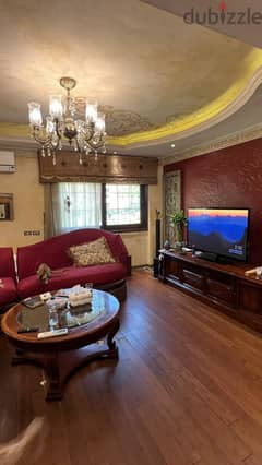 Ground floor apartment with garden in Al Rehab City, View Wide Garden, fully special finishes   Ground area 285 sqm, garden 70 sqm