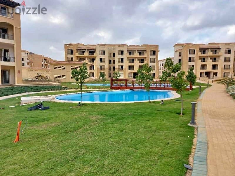 Directly on the Ring Road, own an apartment with a 93 sqm garden in the Fifth Settlement 2